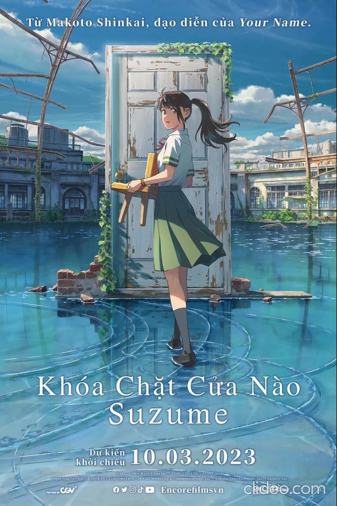 Khóa Chặt Cửa Nào Suzume - Suzume (2022)