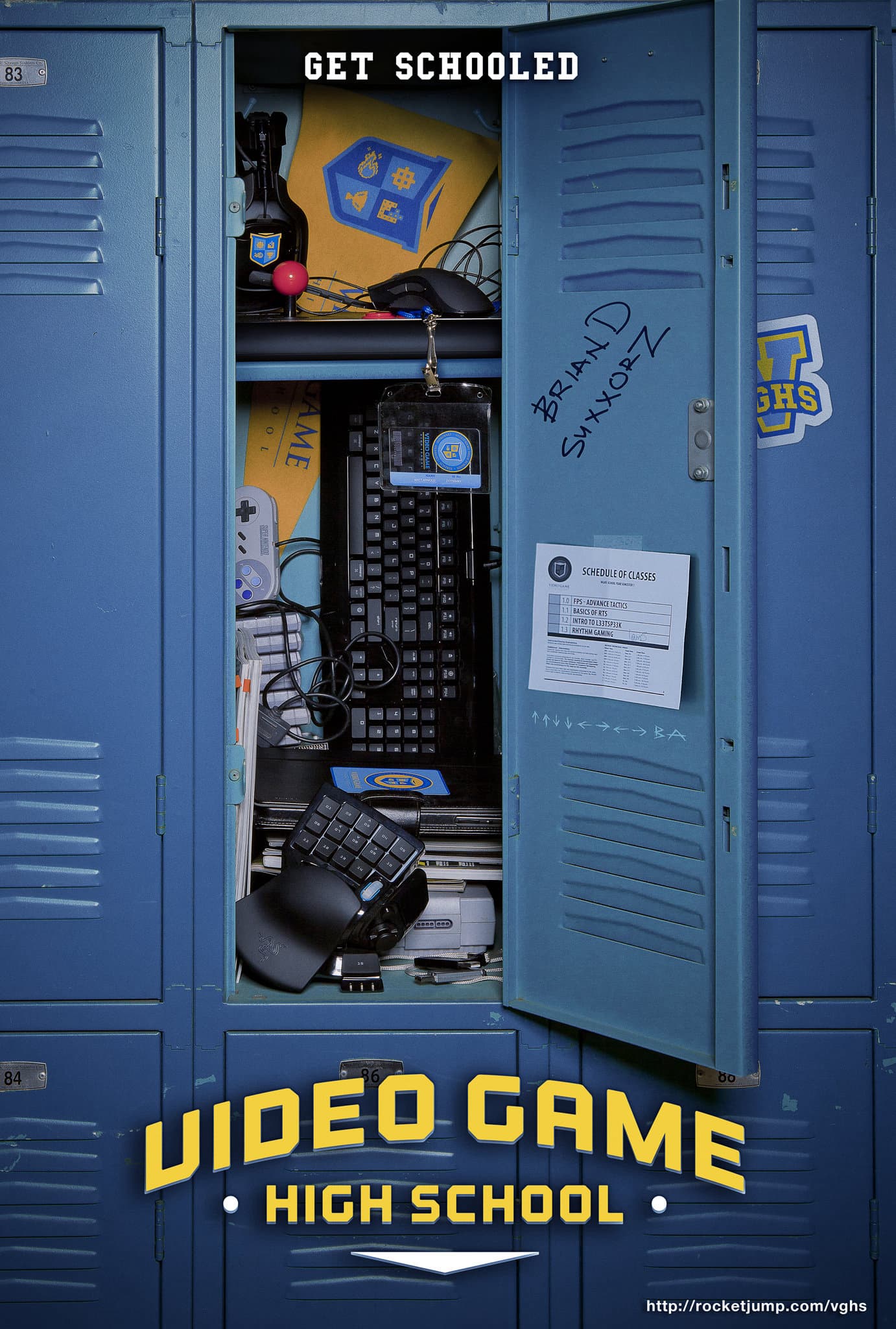 Trường Thpt Điện Tử – Video Game High School (2012)